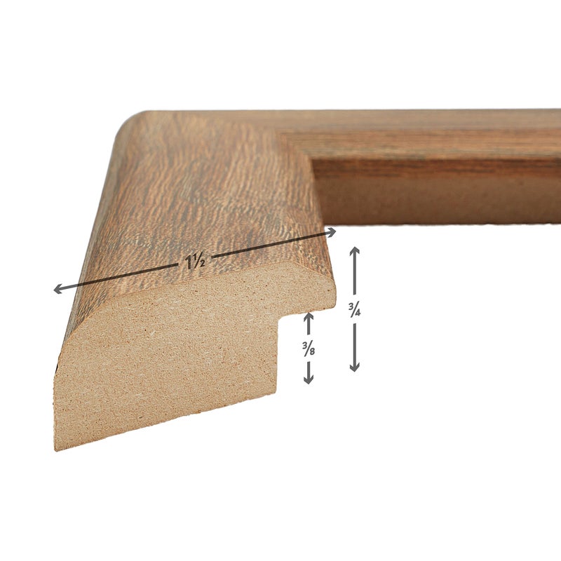 Craig Frames Arthur Picture Frame, 16 x 20 Inch, Brown Barnwood - Image 4